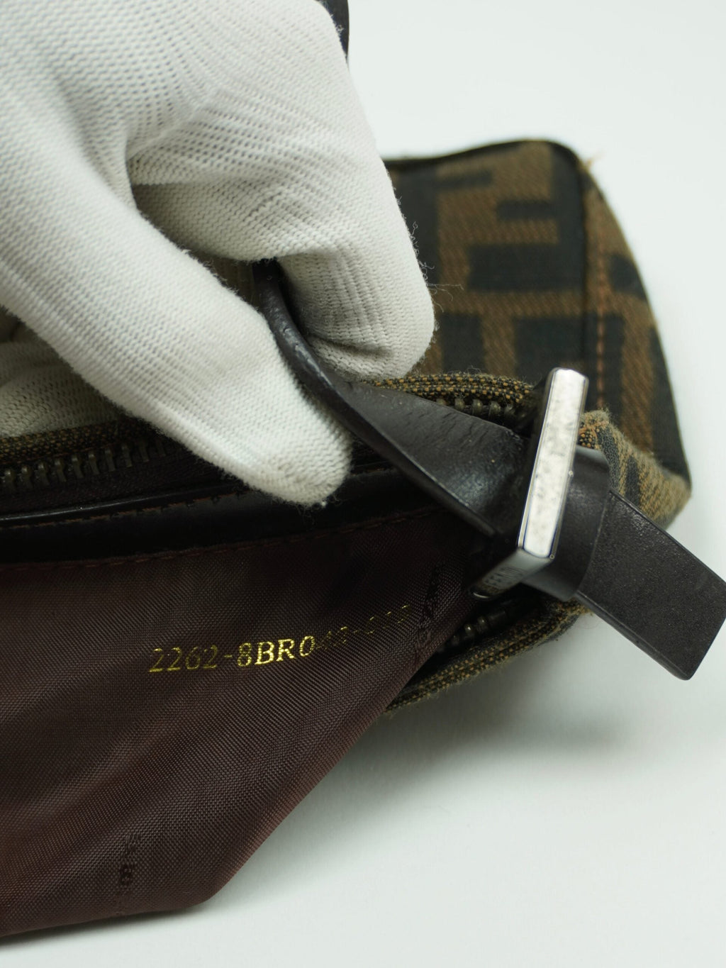 FENDI ZUCCA SHOULDER BAG