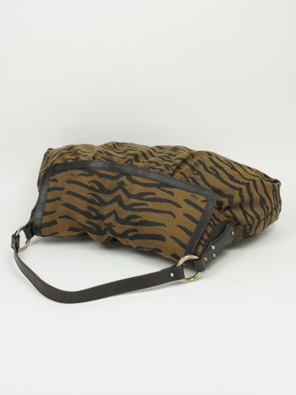 FENDI TIGER STRIPE SHOULDER BAG