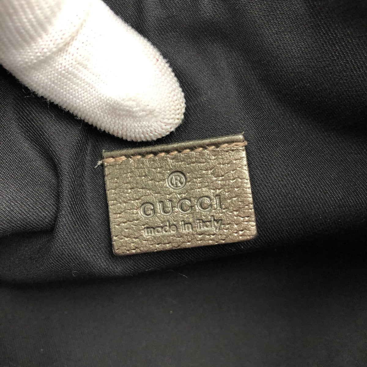 GUCCI MONOGRAM SHOULDER BAG