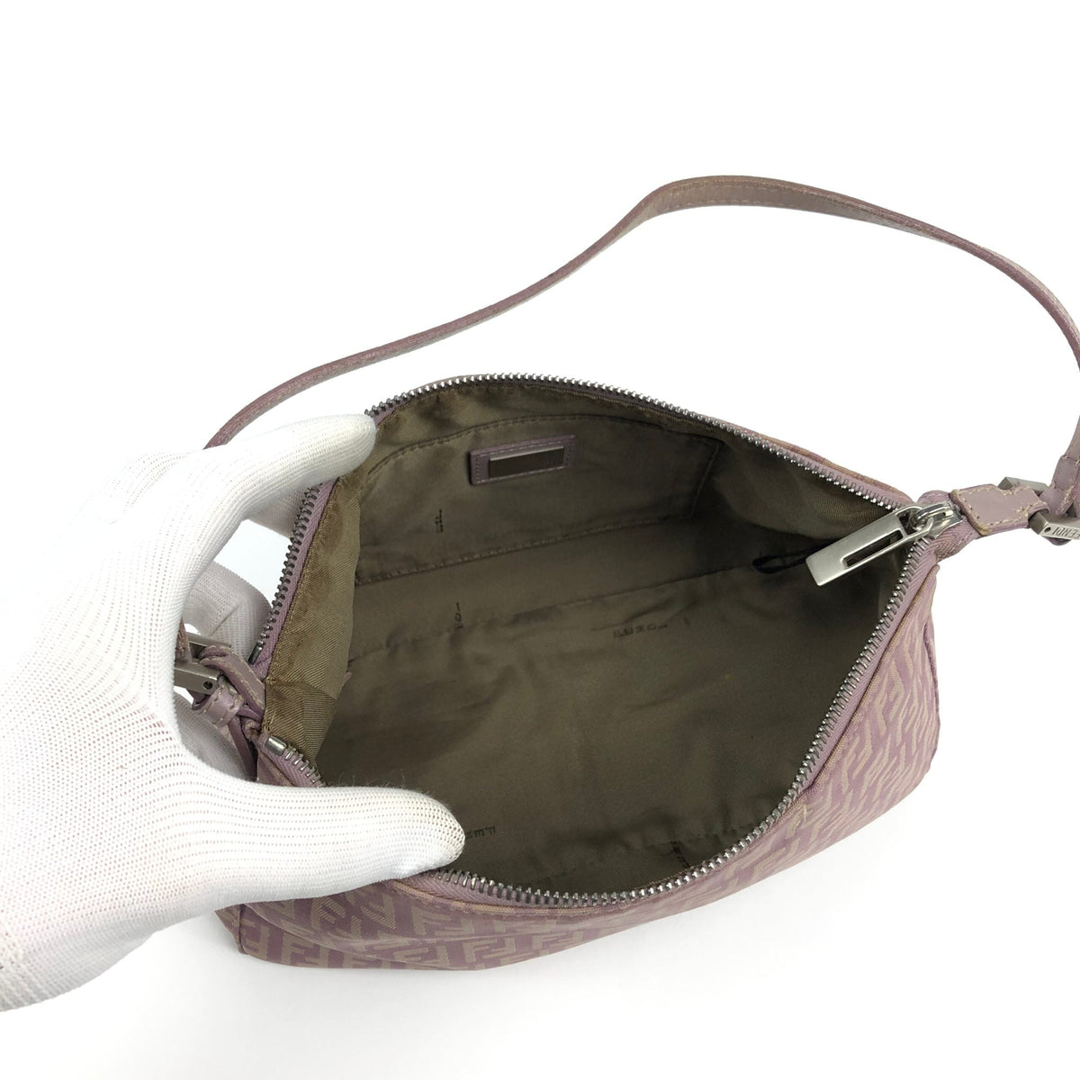 FENDI ZUCCA SHOULDER BAG