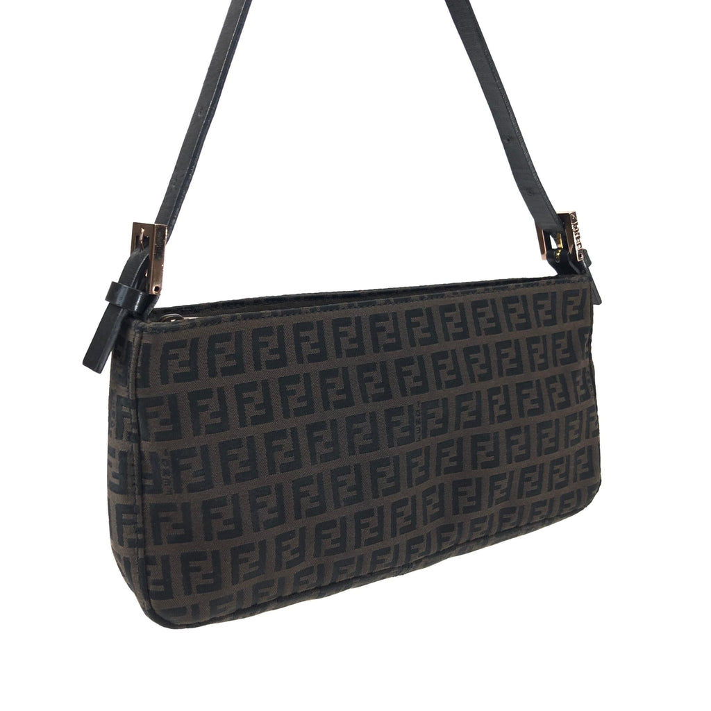 FENDI ZUCCA SHOULDER BAG