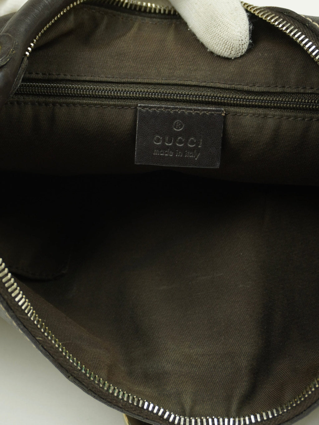 GUCCI MONOGRAM ABBEY BAG