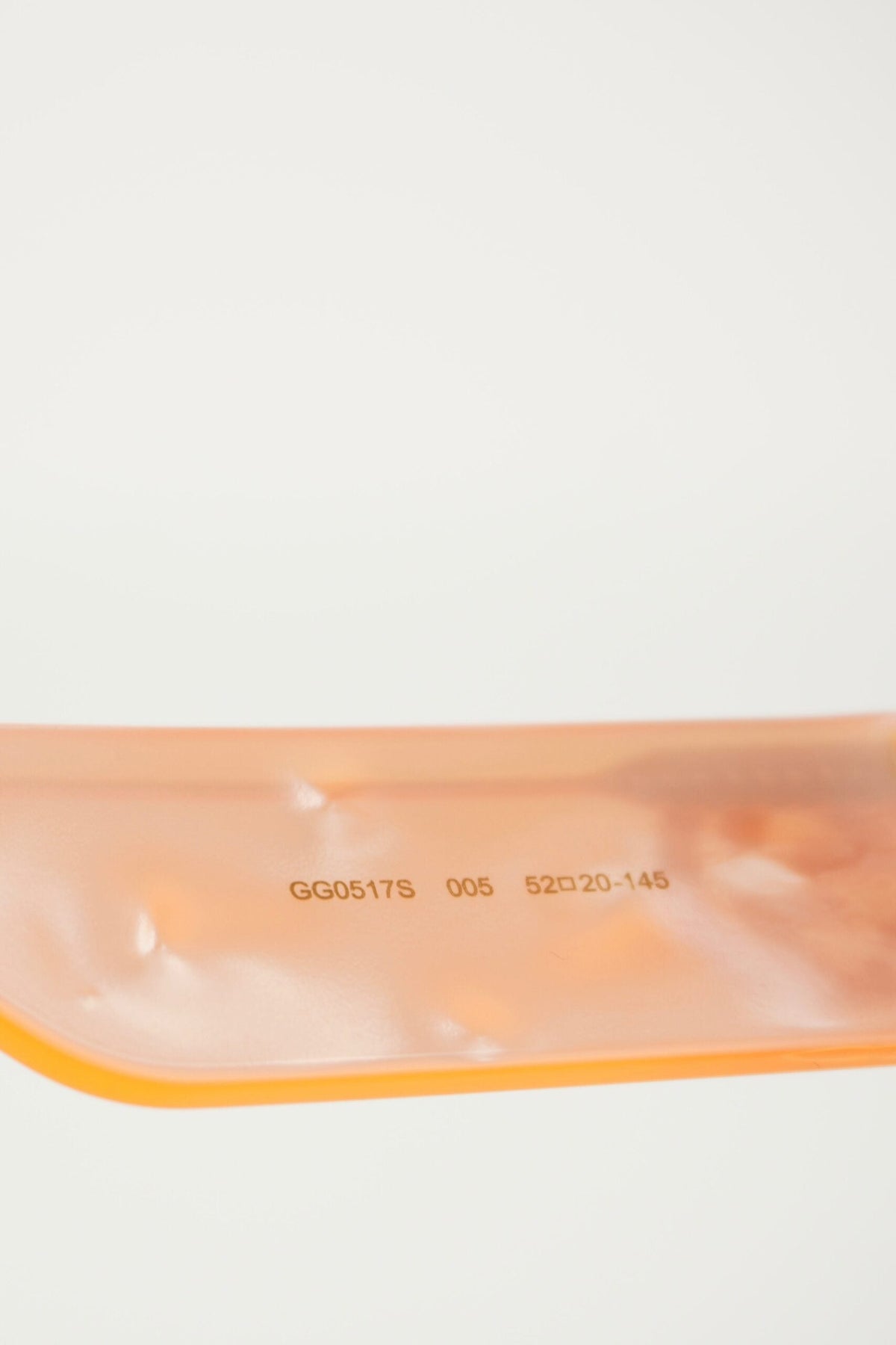 GUCCI ORANGE SUNGLASSES