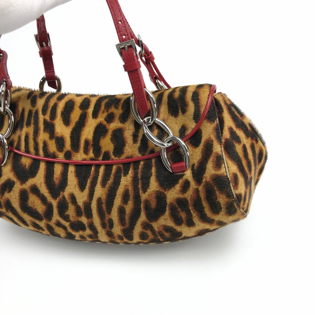 CHRISTIAN DIOR PONY HAIR CHEETAH BAG