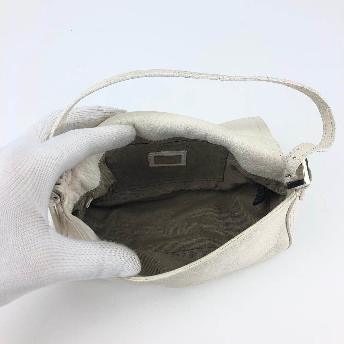 FENDI LEATHER BAGUETTE BAG