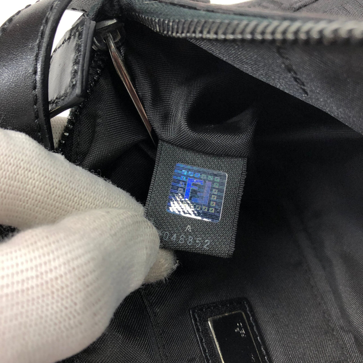 FENDI ZUCCA SHOULDER BAG