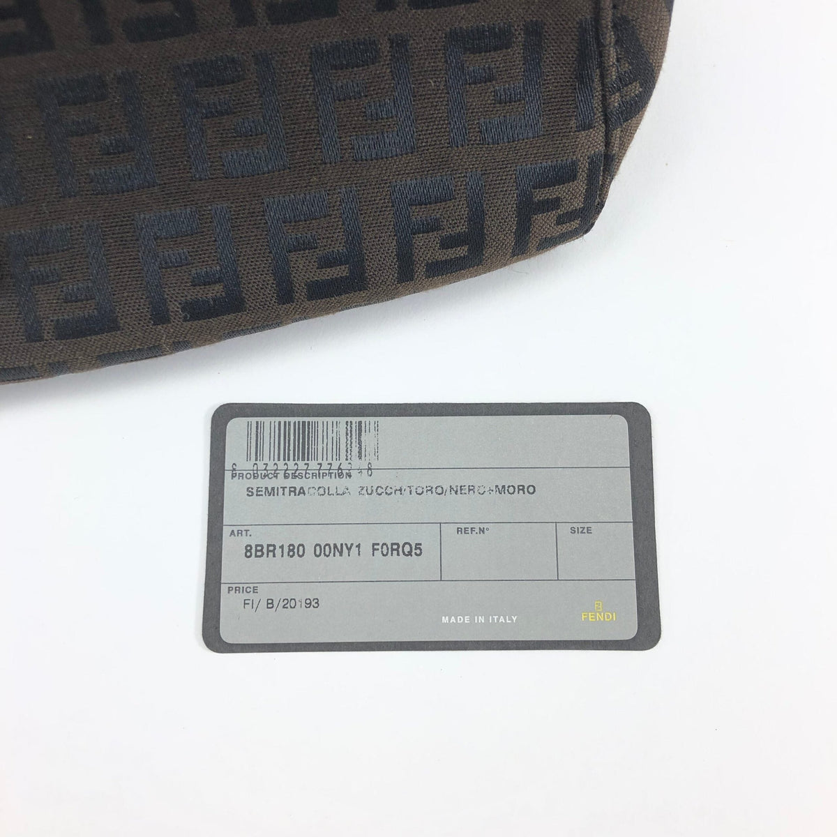 FENDI ZUCCA SHOULDER BAG