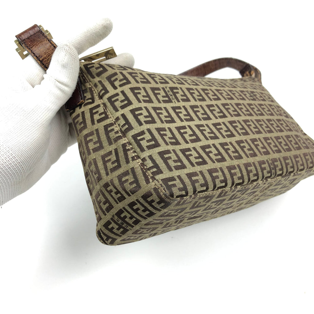 FENDI ZUCCA SHOULDER BAG