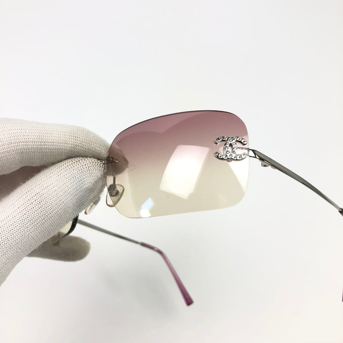CHANEL RIMLESS SUNGLASSES