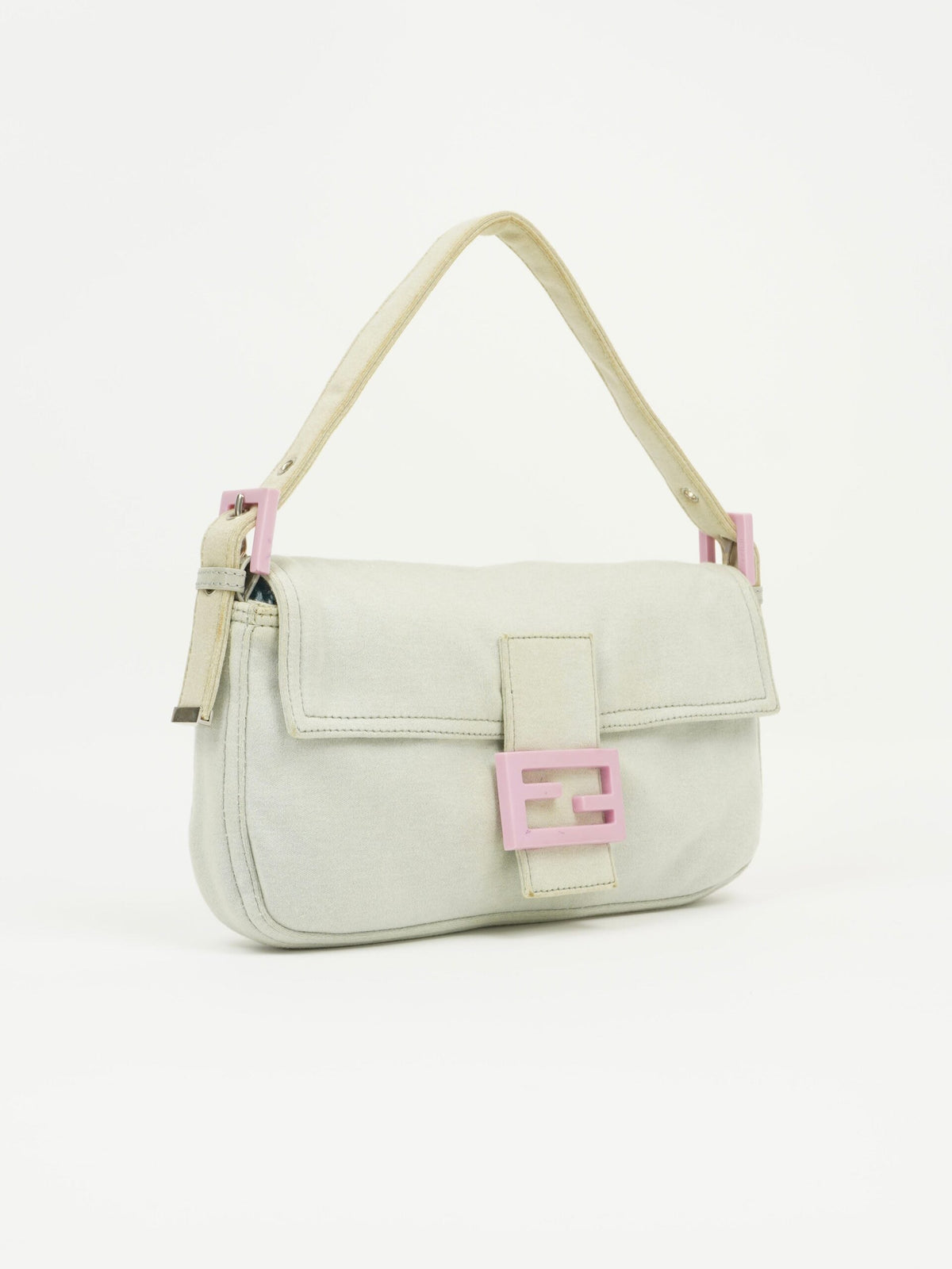FENDI BAGUETTE WITH PINK HARDWARE