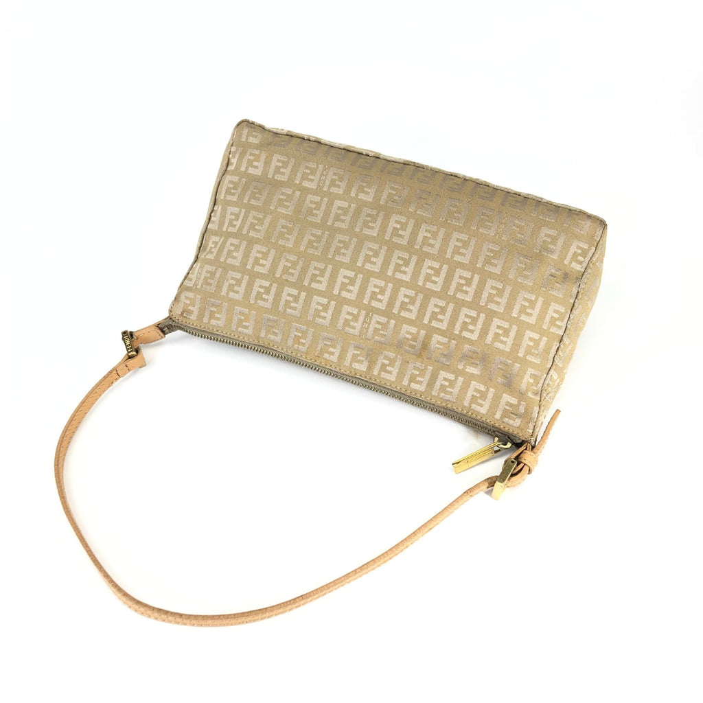FENDI ZUCCA SHOULDER BAG