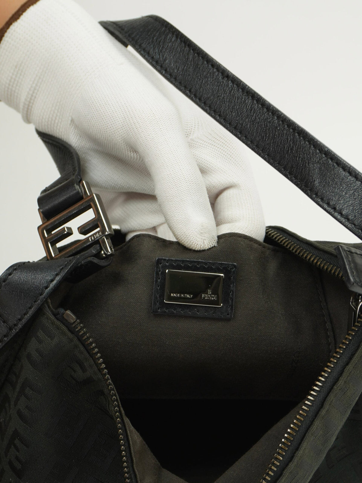 FENDI ZUCCA SHOULDER BAG