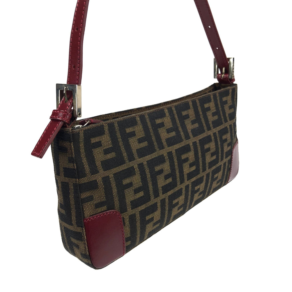 FENDI ZUCCA SHOULDER BAG