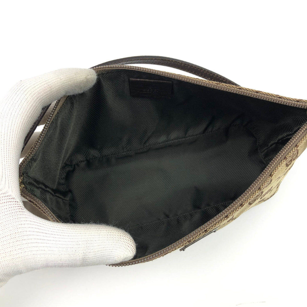 GUCCI MONOGRAM SHOULDER BAG