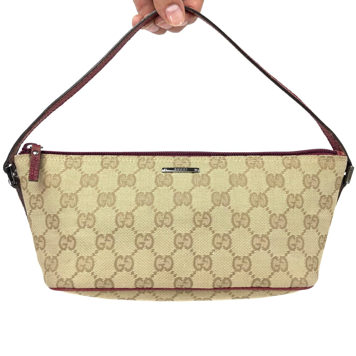GUCCI MONOGRAM SHOULDER BAG