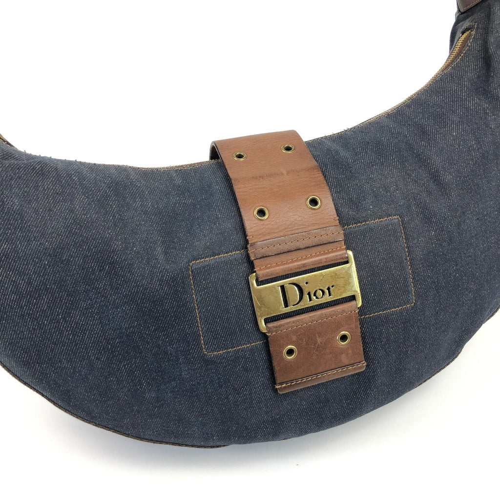 CHRISTIAN DIOR CRESCENT SHOULDER/CROSSBODY BAG