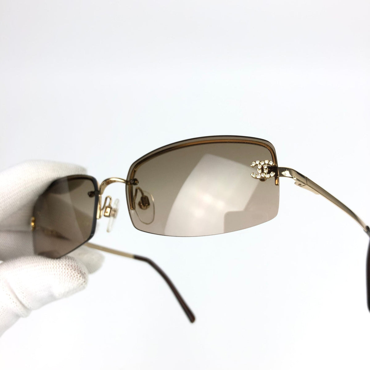 CHANEL RIMLESS SUNGLASSES
