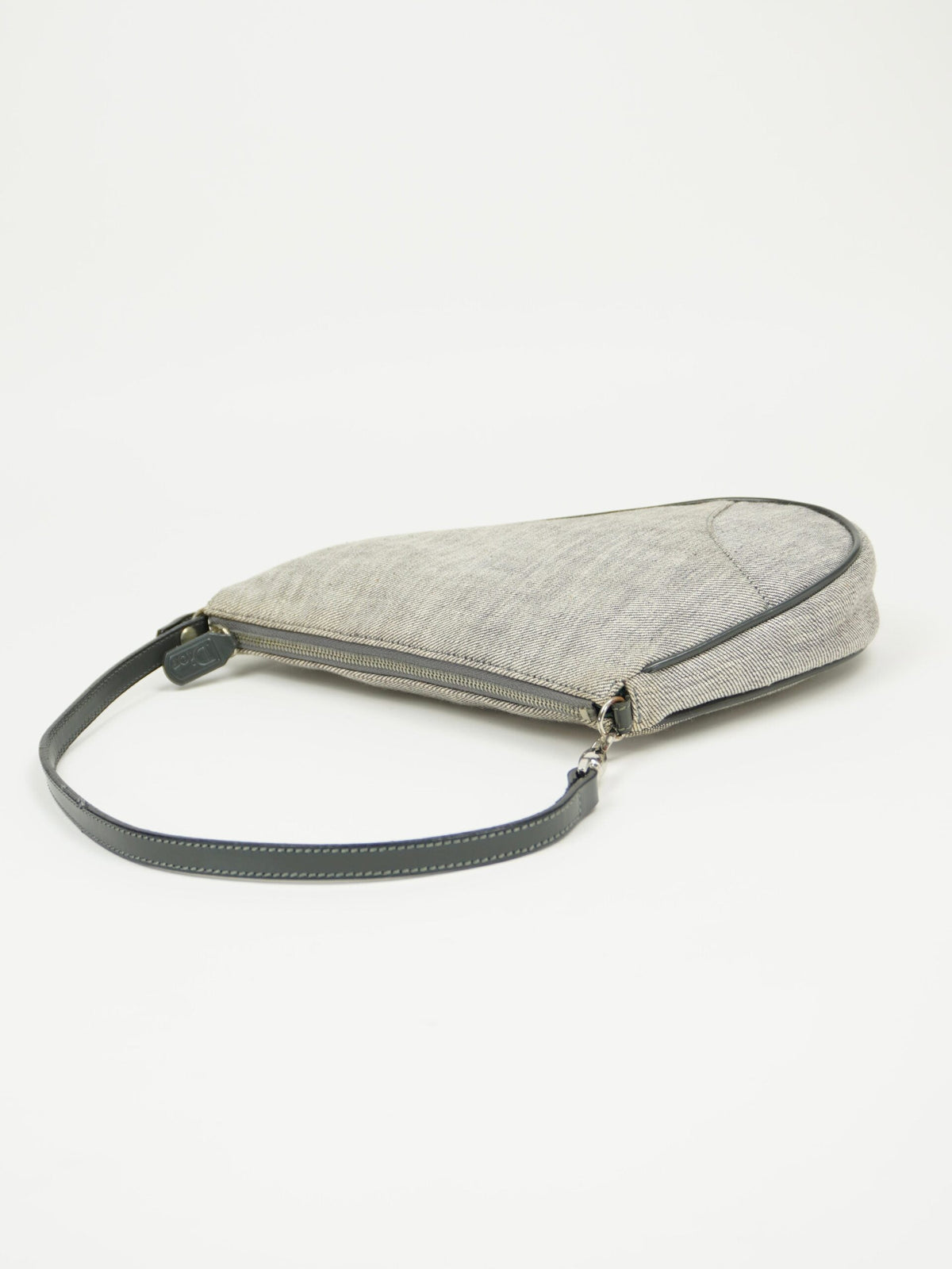 CHRISTIAN DIOR DENIM MINI SADDLE