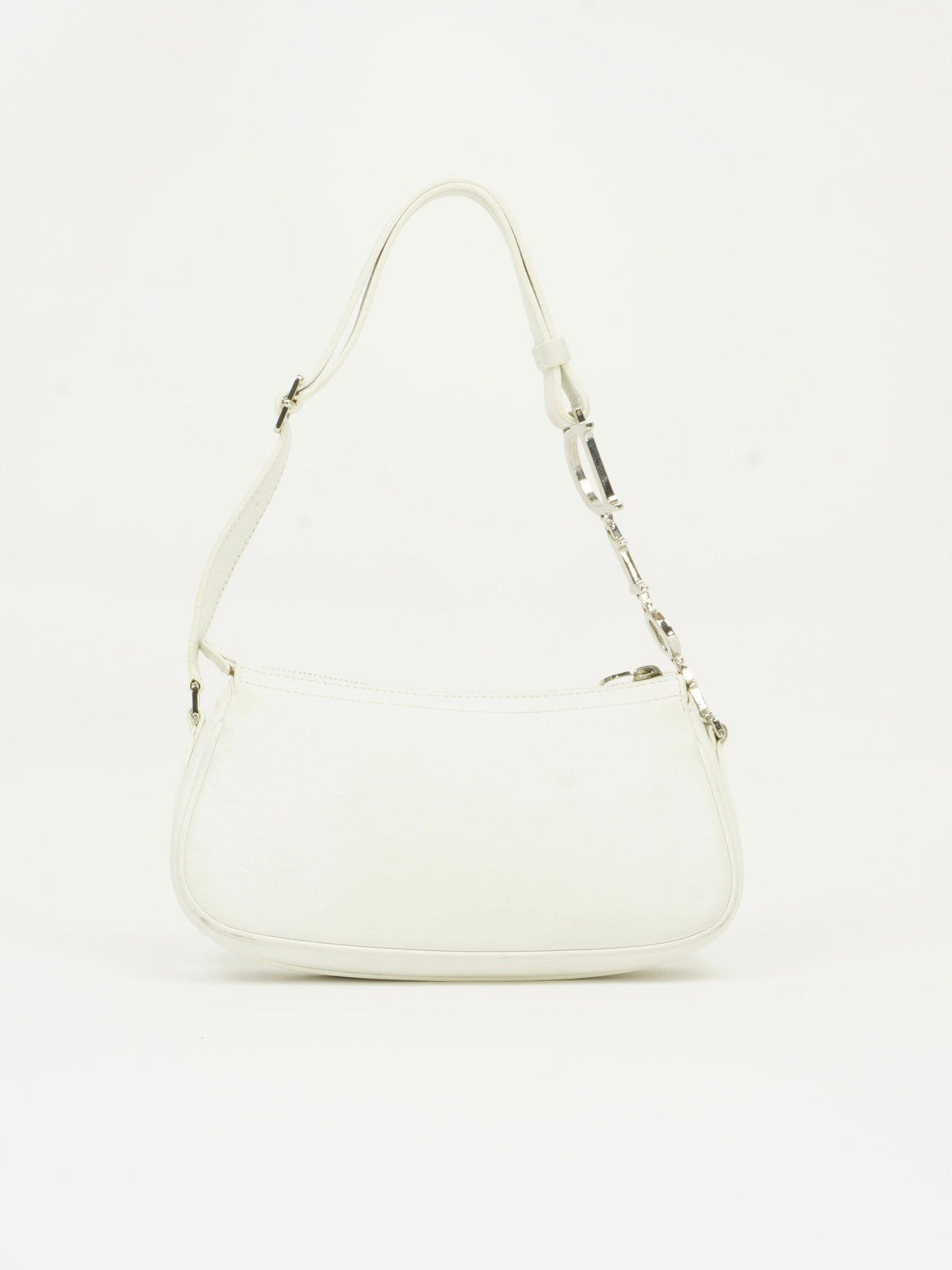 CHRISTIAN DIOR BAG WITH SILVER HARDWARE