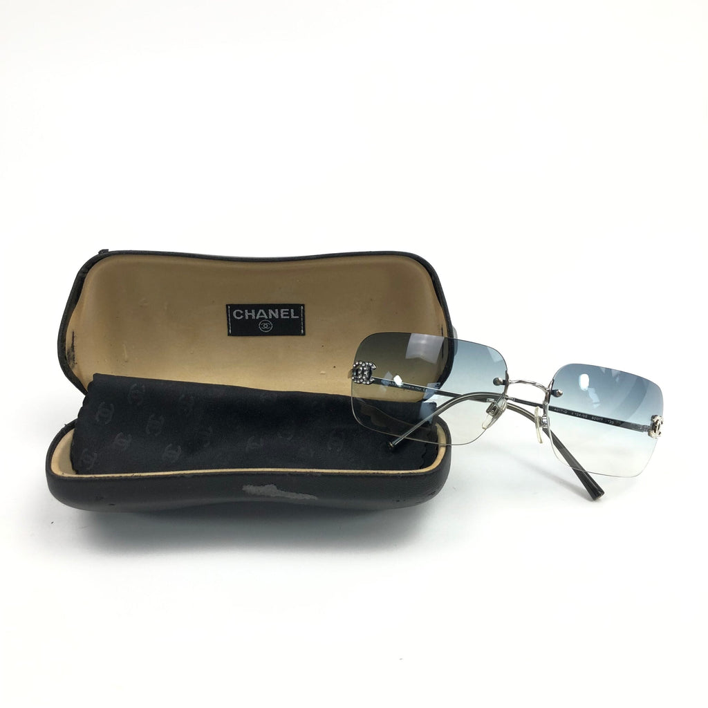 CHANEL RIMLESS SUNGLASSES