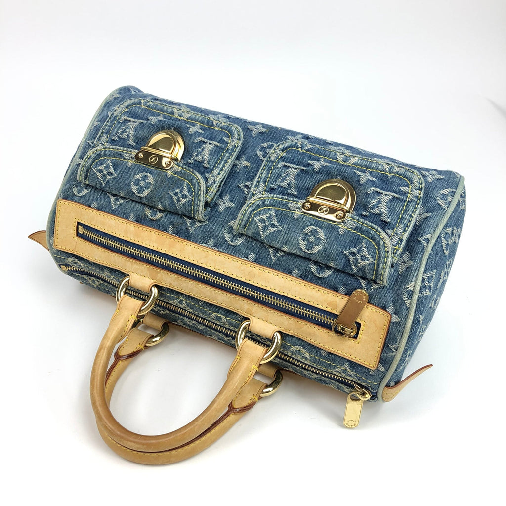 LOUIS VUITTON DENIM NEO SPEEDY BAG