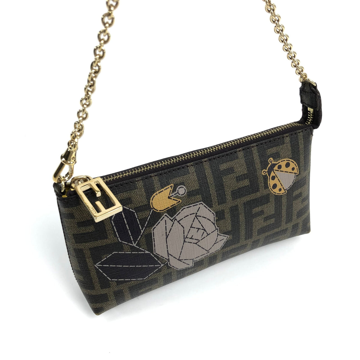 FENDI ZUCCA SHOULDER BAG