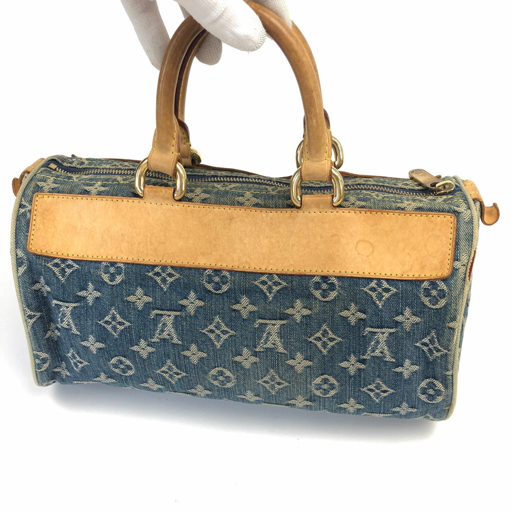 LOUIS VUITTON NEO SPEEDY DENIM BAG