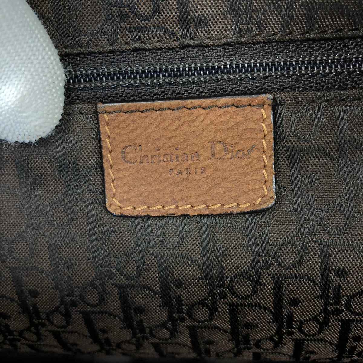 CHRISTIAN DIOR CRESCENT SHOULDER/CROSSBODY BAG