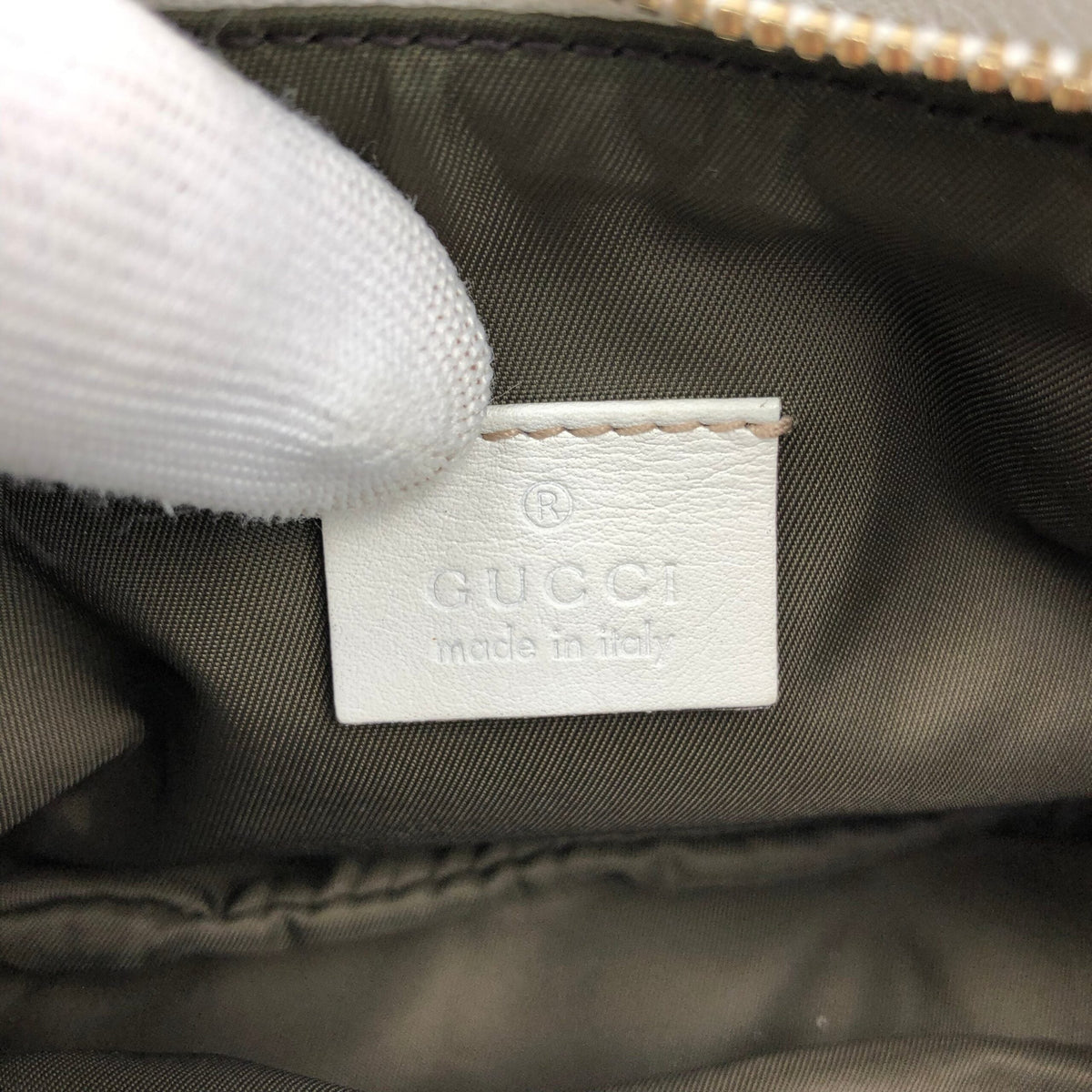 GUCCI MONOGRAM SHOULDER BAG