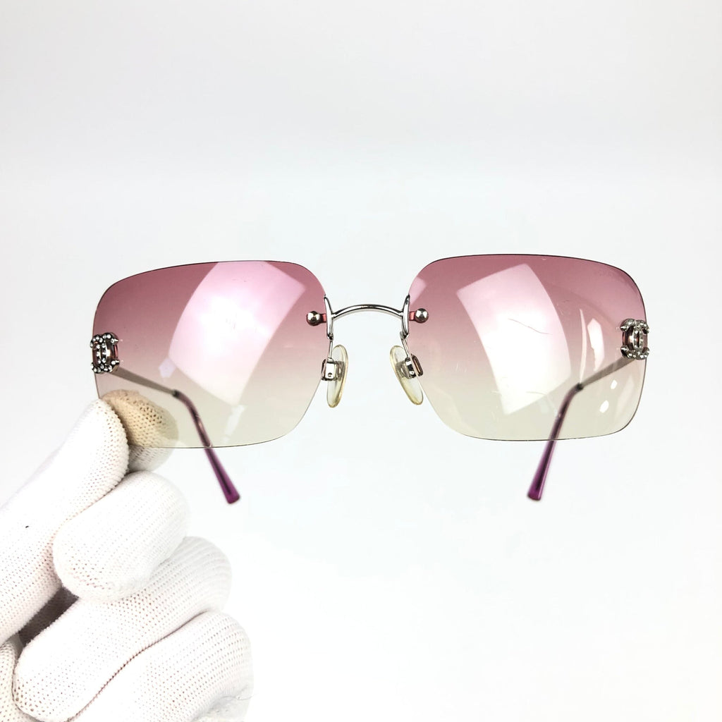 CHANEL RIMLESS SUNGLASSES