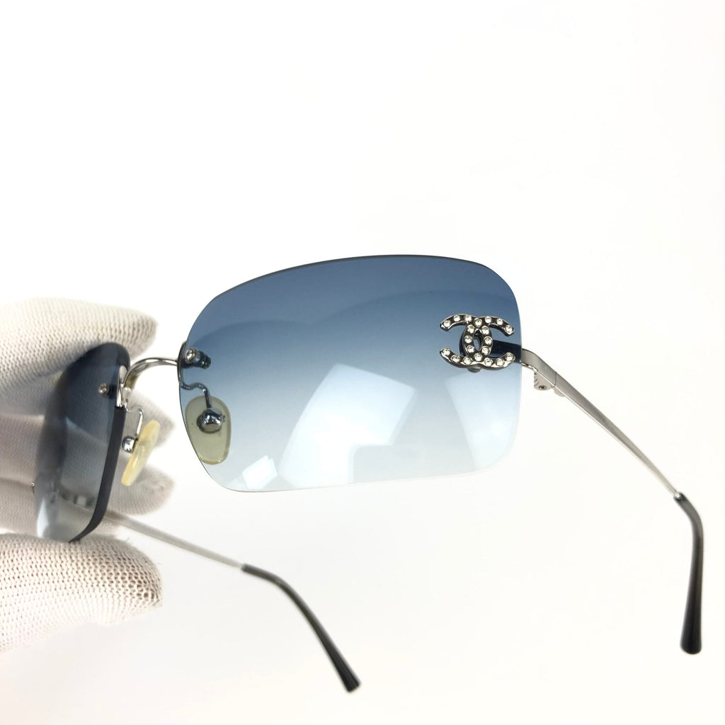 CHANEL RIMLESS SUNGLASSES