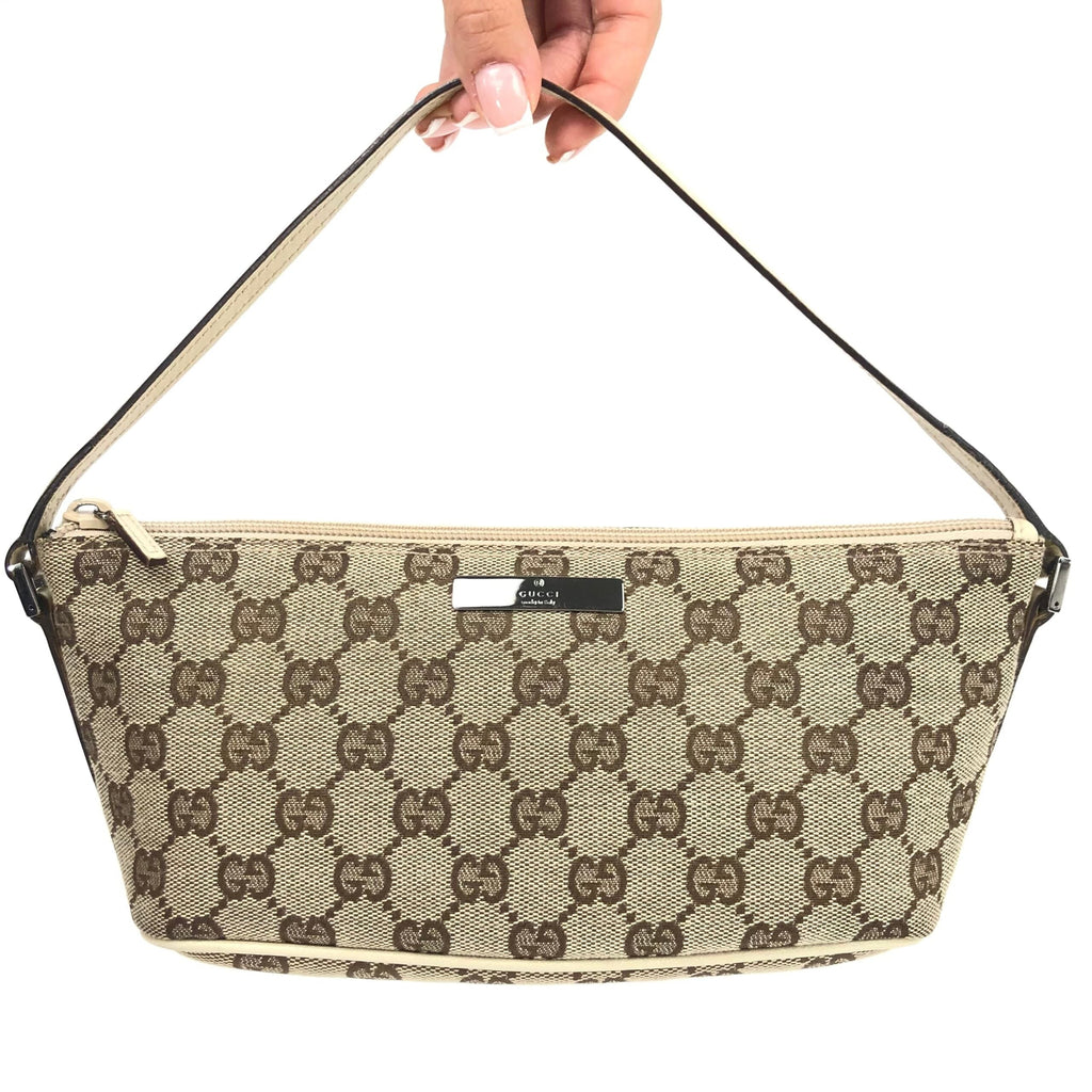 GUCCI MONOGRAM SHOULDER BAG