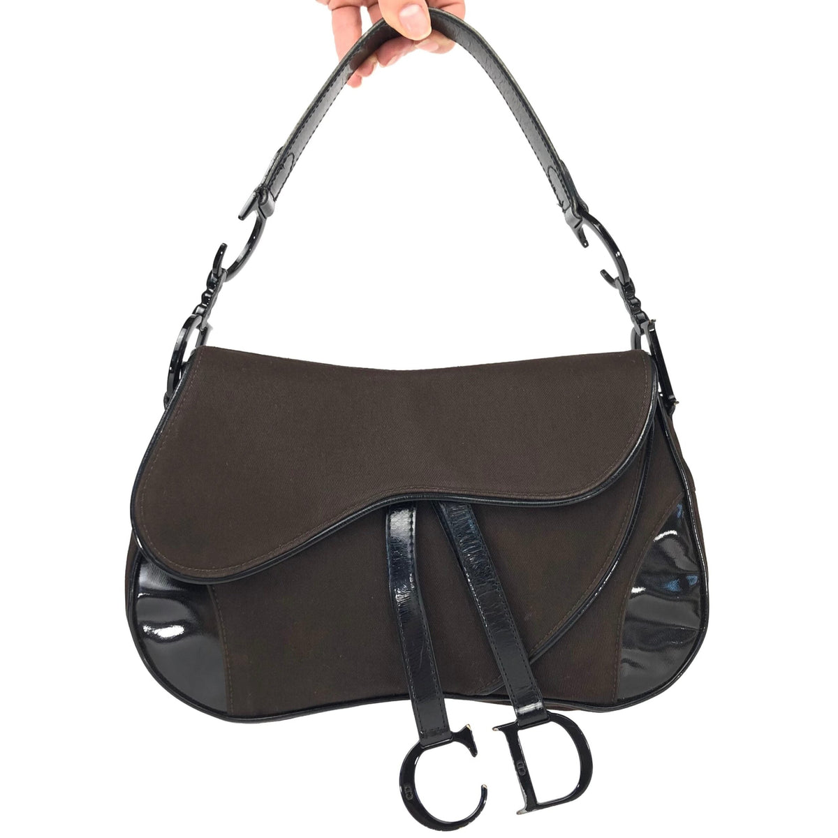 CHRISTIAN DIOR DOUBLE SADDLE BAG