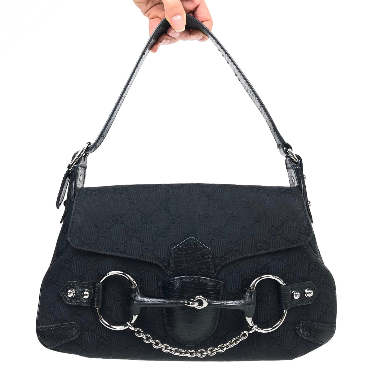 GUCCI HORSEBIT CHAIN SHOULDER BAG