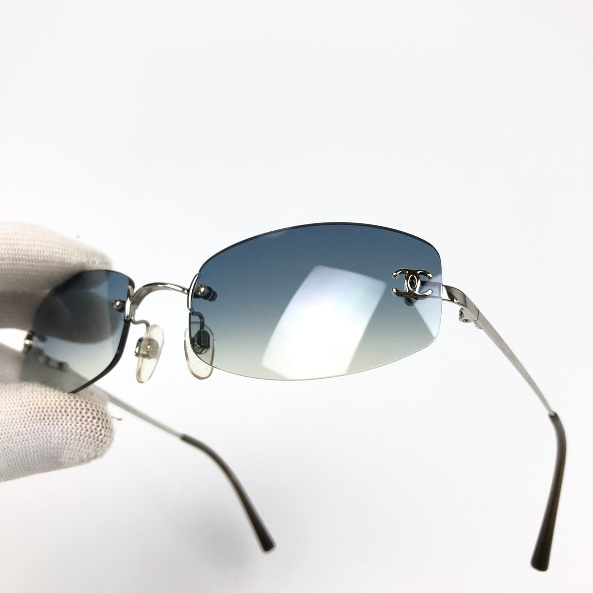 CHANEL RIMLESS SUNGLASSES