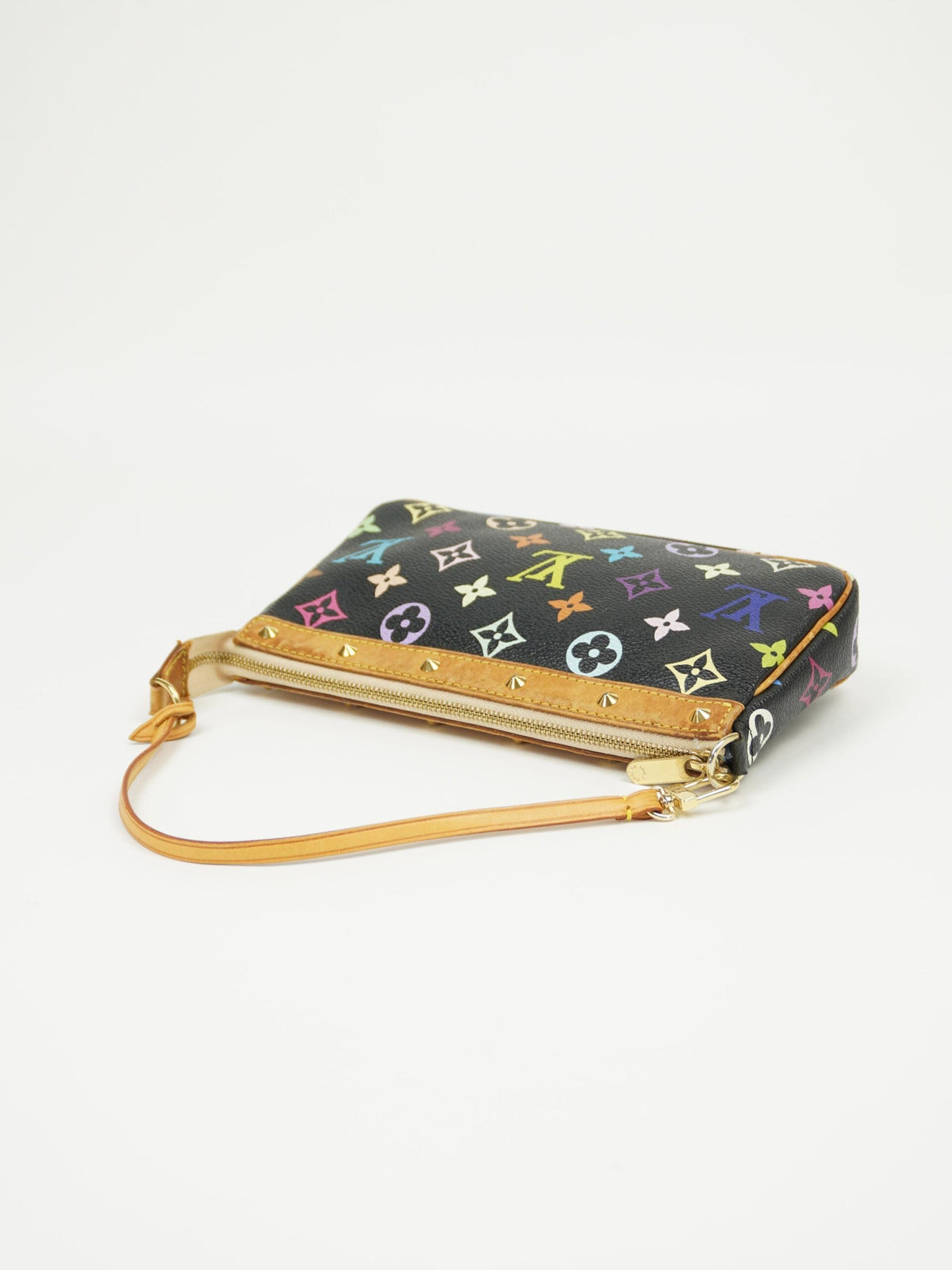 LOUIS VUITTON MULTICOLOR TAKASHI MURAKAMI POCHETTE BAG