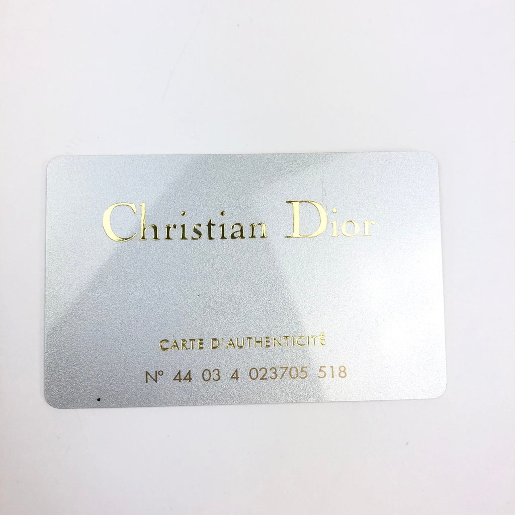 CHRISTIAN DIOR DIORELLA DENIM SADDLE BAG