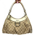 GUCCI ABBEY MONOGRAM SHOULDER BAG