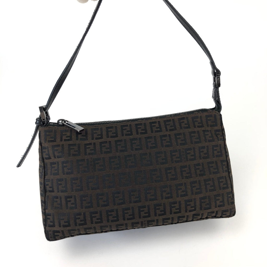 FENDI ZUCCA SHOULDER BAG