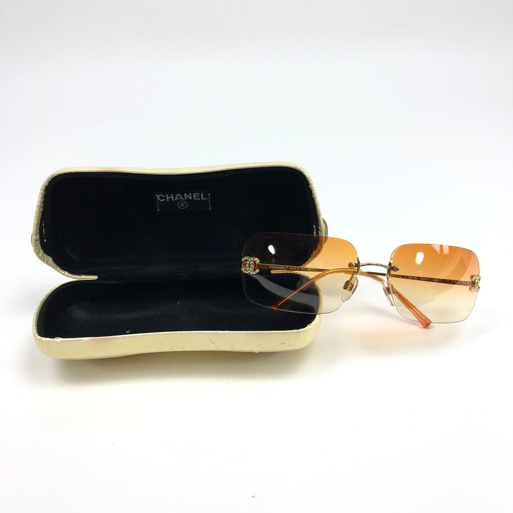 CHANEL RIMLESS SUNGLASSES