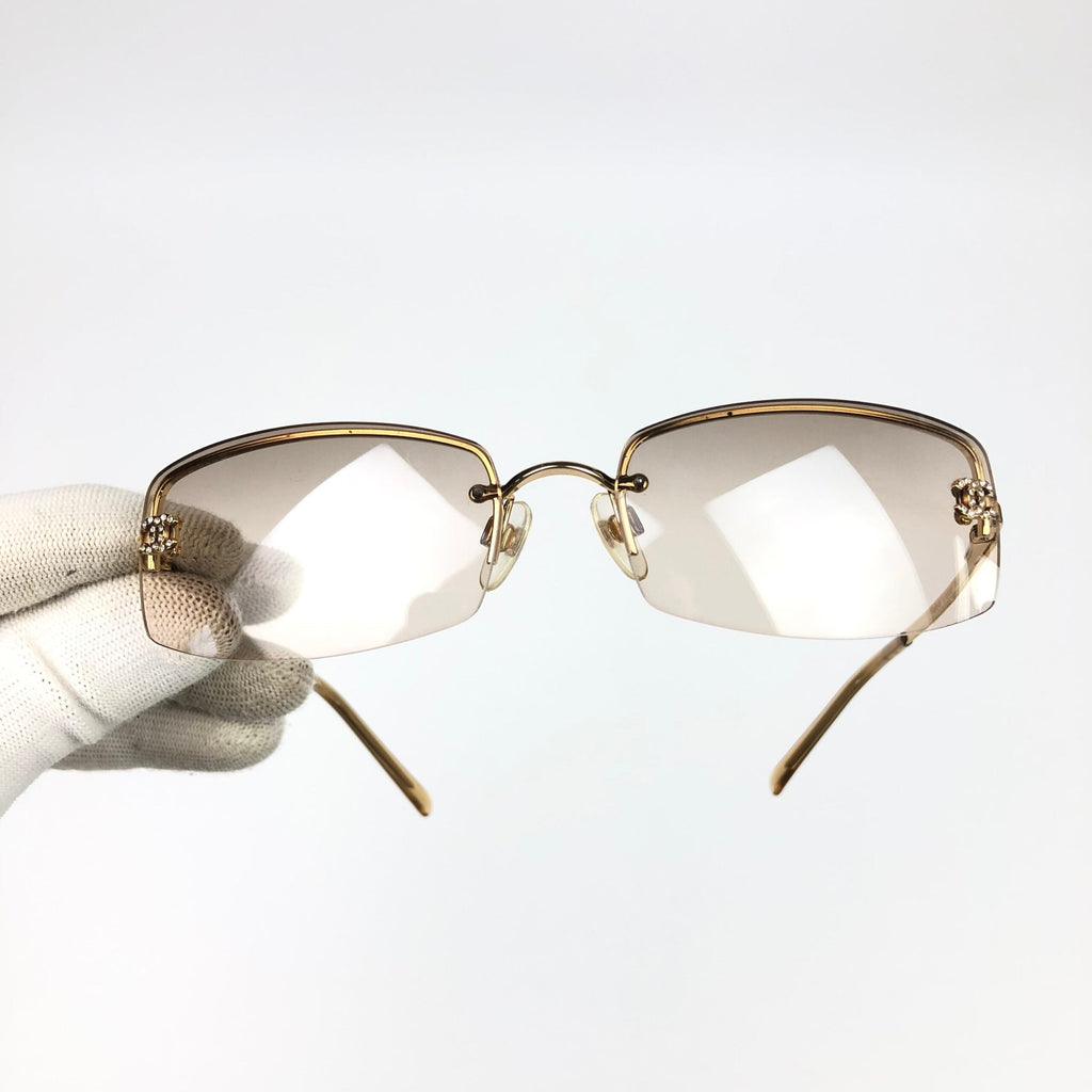 CHANEL RIMLESS SUNGLASSES