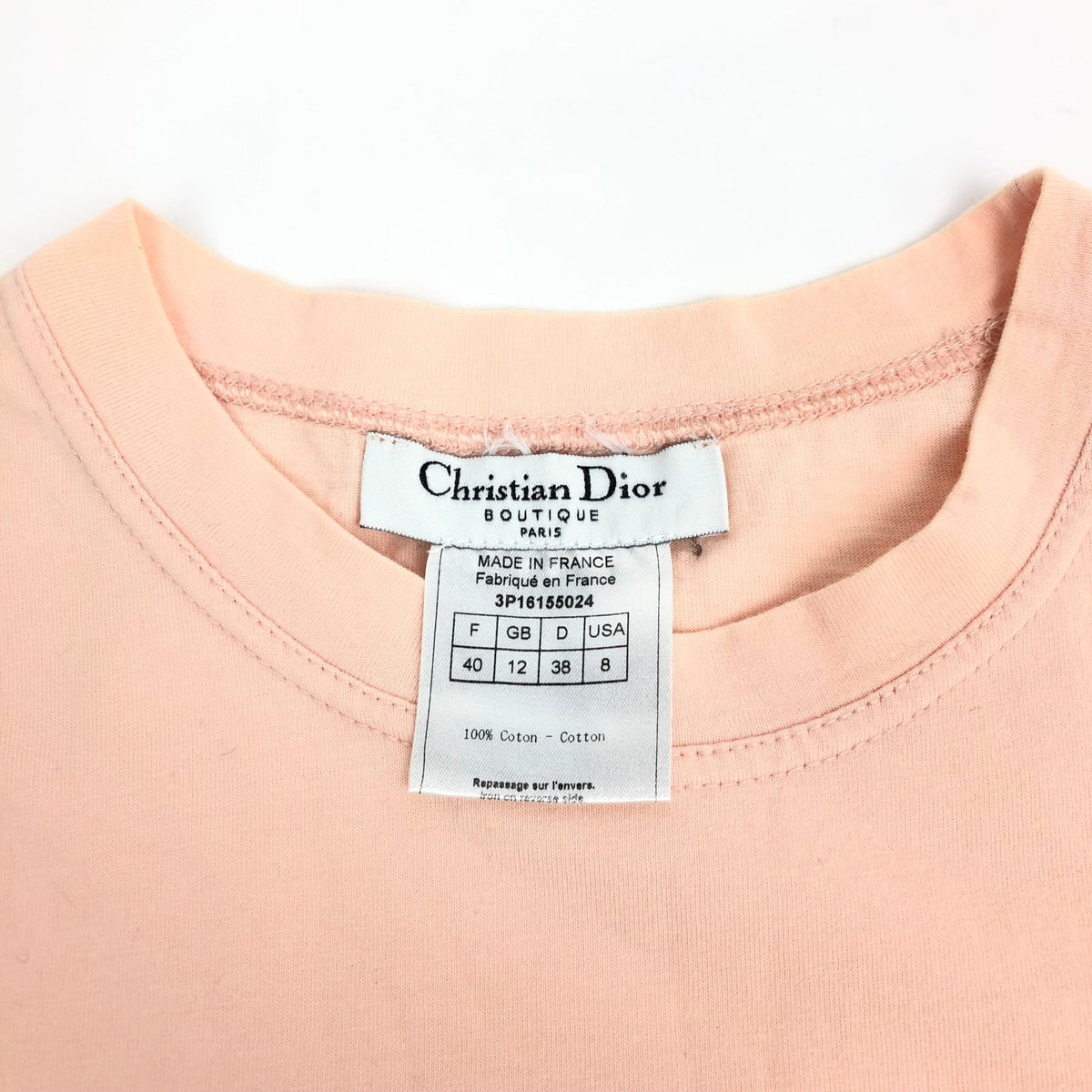 CHRISTIAN DIOR DENIM PRINT T-SHIRT