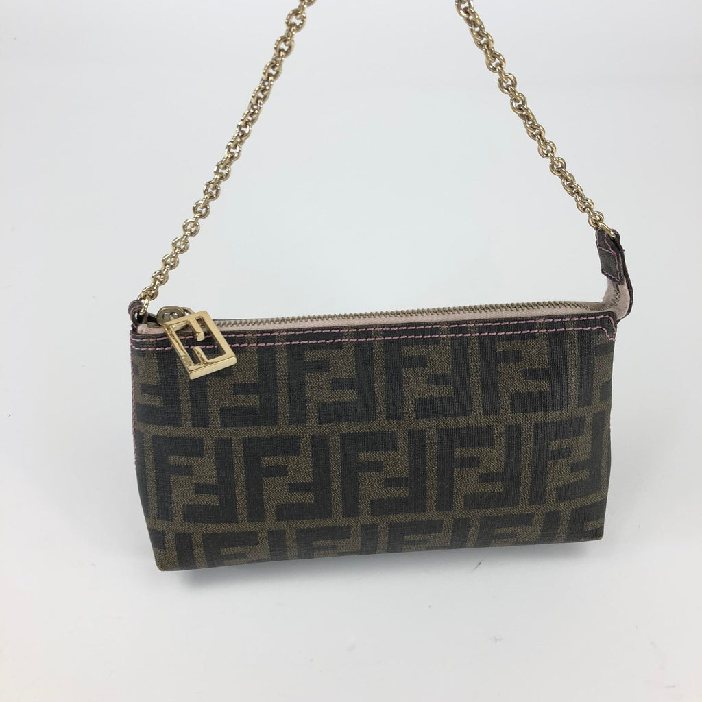 FENDI ZUCCA CHAIN BAG