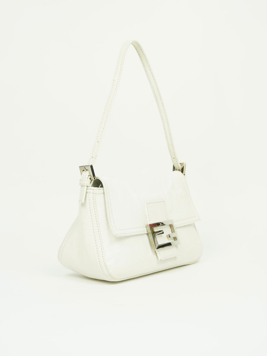 FENDI LEATHER BAGUETTE