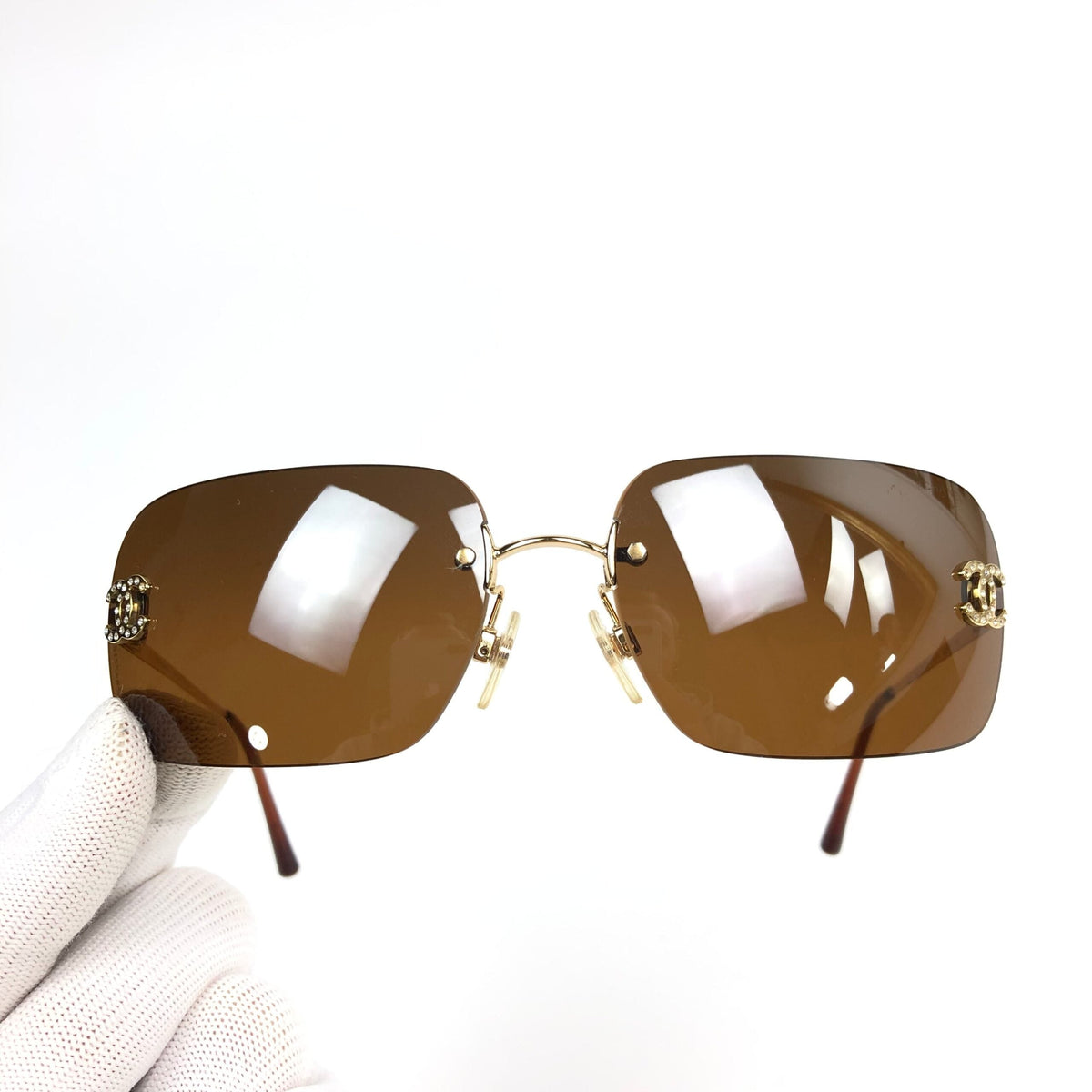 CHANEL RIMLESS SUNGLASSES