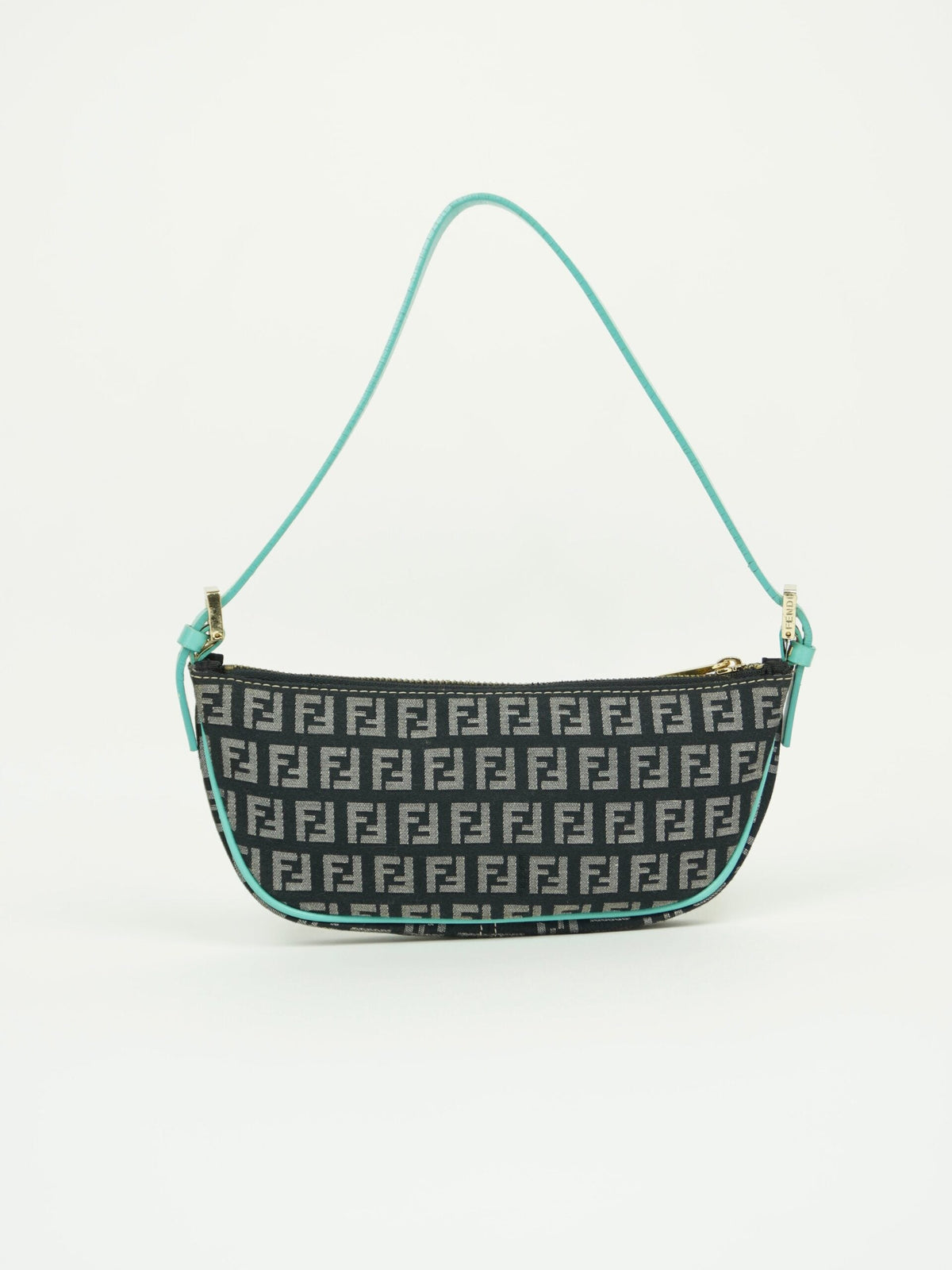 FENDI ZUCCA CRESCENT BAG
