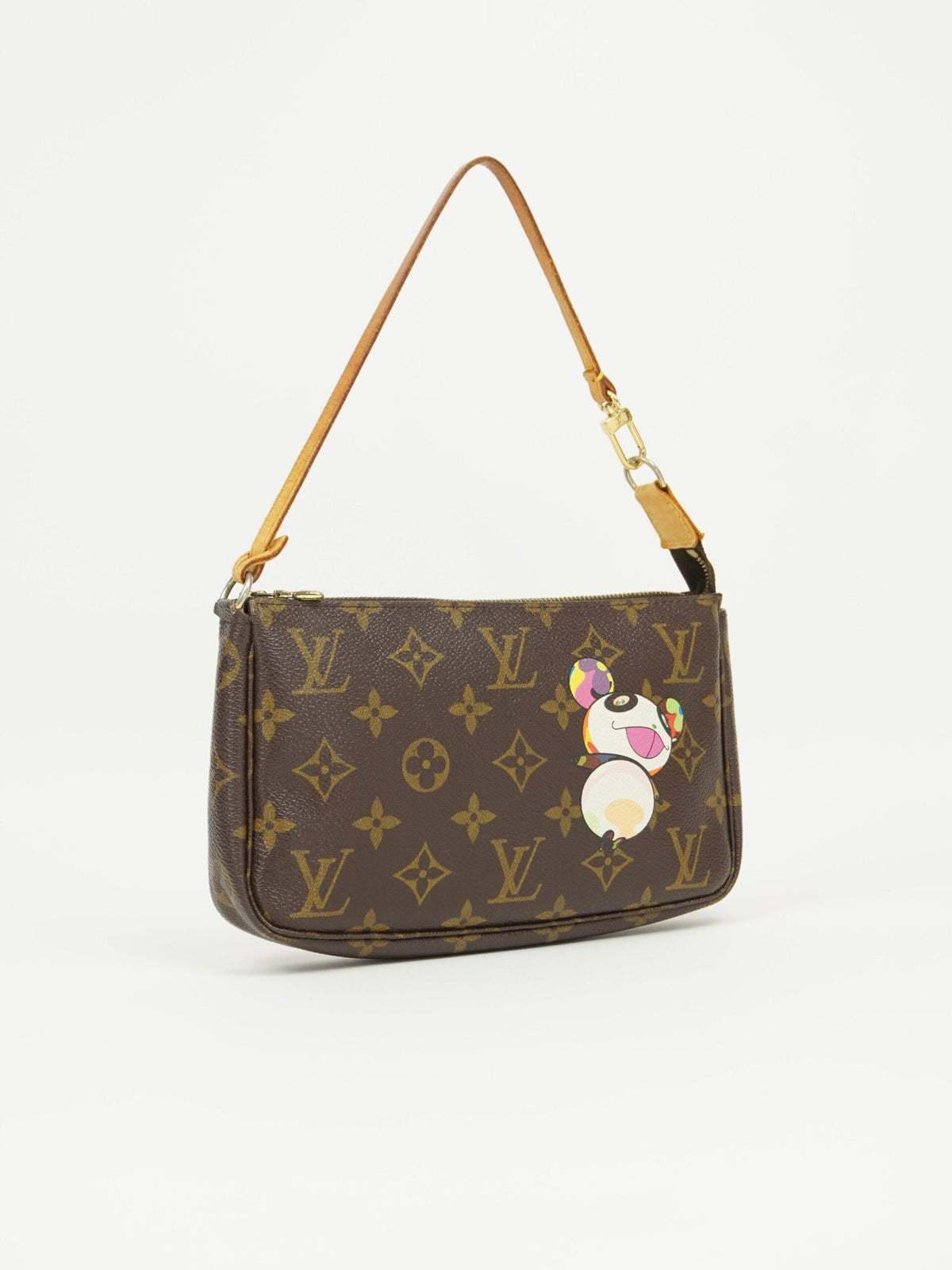 LOUIS VUITTON TAKASHI MURAKAMI PANDA POCHETTE BAG