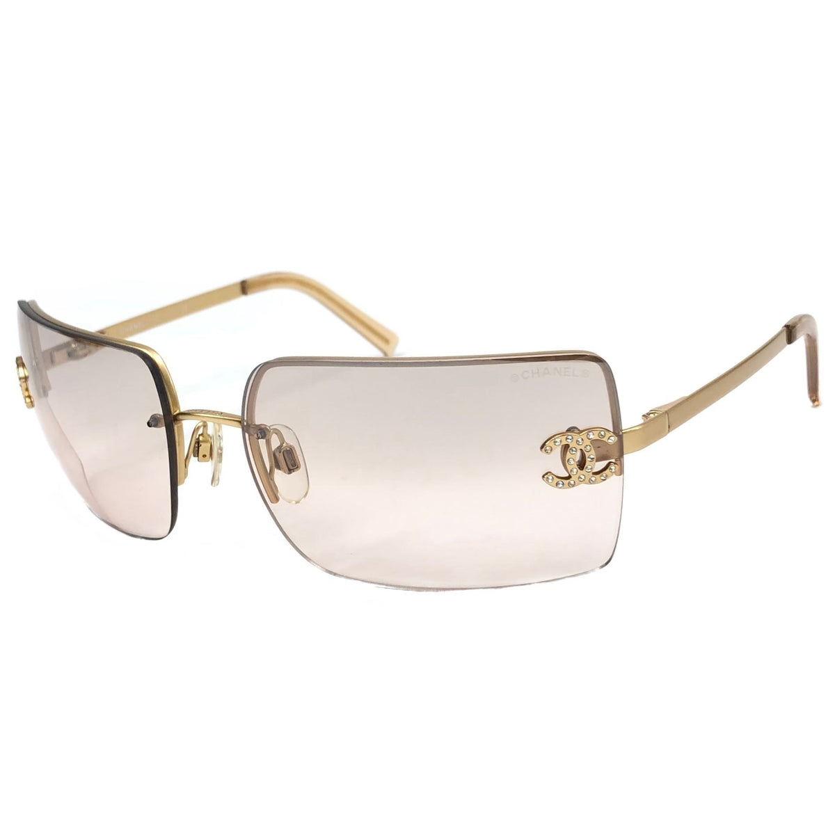 CHANEL RIMLESS SUNGLASSES