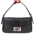 FENDI LEATHER BAGUETTE BAG