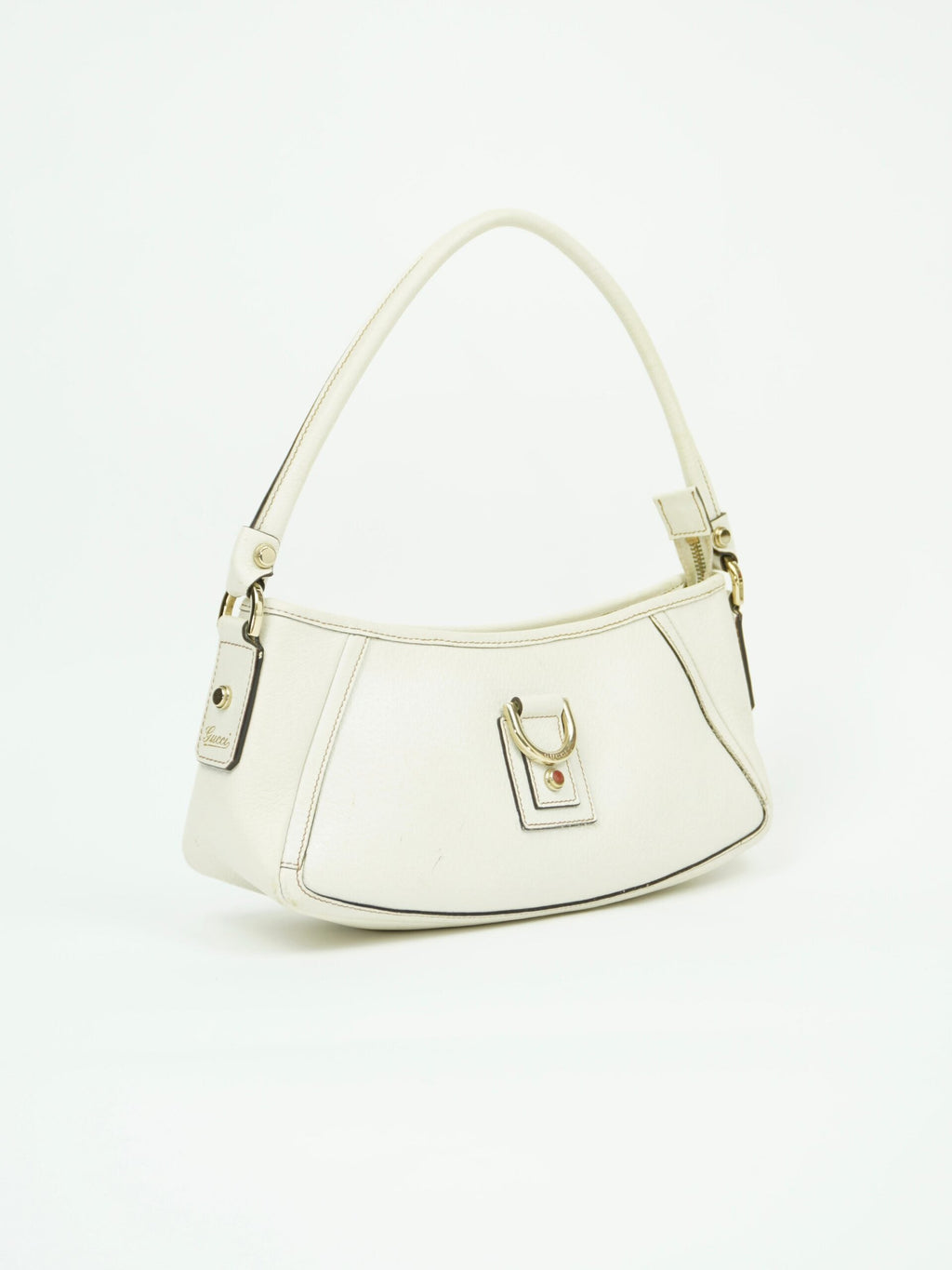 GUCCI LEATHER SHOULDER BAG